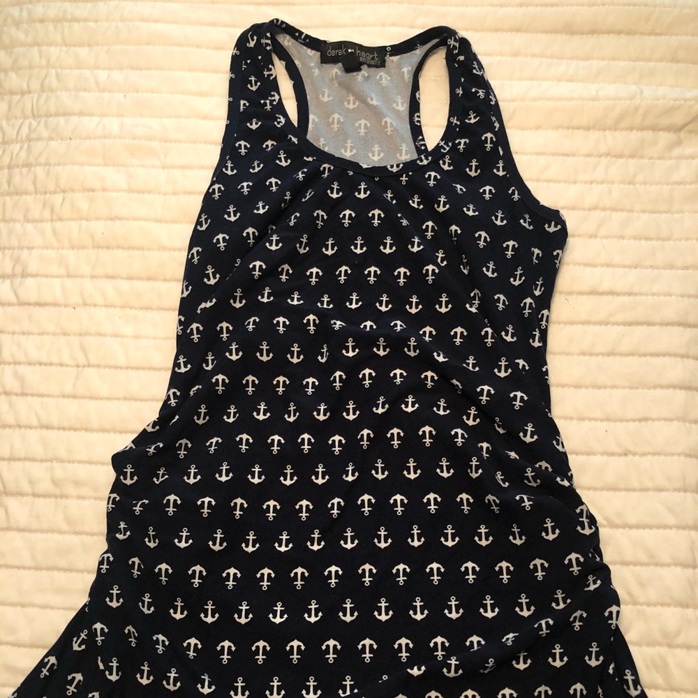 Anchor maternity tank